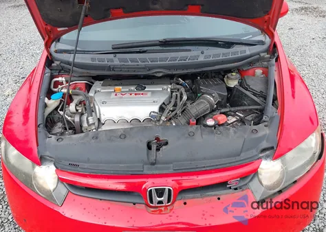 2007 Honda Civic Si из США, поврежденный, VIN 2HGFA55567H704316